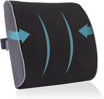 Careforce large back support pillow packaging and full angle view