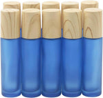 Kesell frosted glass roll on bottles front view