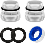 Alocs 4560 pool hose conversion adapter front view
