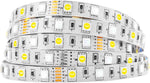 BTF-LIGHTING RGBW LED Strip Lights,UL Listed,5050 4 Colors in 1 RGB + 6000K-7000K Cool White,12V DC,16.4ft/5m 60LEDs/m 12mm White PCB, IP30 for Home Decoration(No Adapter or Controller) - Image 13