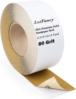 LotFancy sandpaper roll used for automotive body repair setup