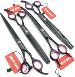 Premium stainless steel dog thinning and chunker shears from Smithking pet kit
