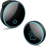 Comsmart smart wireless dog doorbell kit with receiver and transmitter