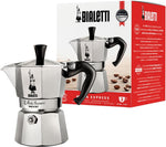 Bialetti Moka Express front view espresso maker