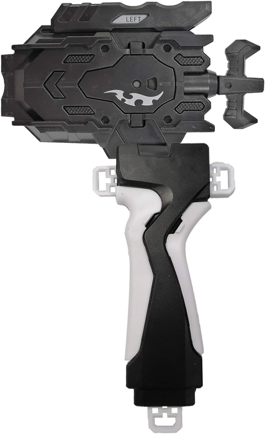 Bey Gyro Blades Launcher and Grip, Light Sparking Battling Burst String Launcher Gyro Left&Right LR Spin Top Compatible with All Bey Burst Series Bey Battling Bey(Black) - Image 2