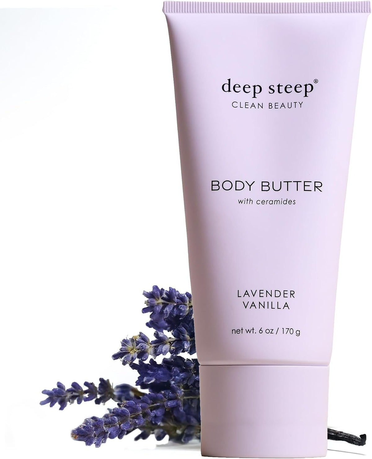 Deep Steep Body Butter, 6 oz - Rich Moisturizer with Ceramides, Coconut Oil, Argan Oil & Aloe Vera - Vegan, Clean Beauty, Smooth & Hydrated Skin (6 Ounces, Grapefruit Bergamot) - Image 14