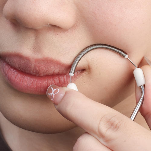 Facial Epilators Performance Premium Face Hair Remover Tool for Chin Cheek Mustache Upper Lip Women Reusable Epilator - Image 1