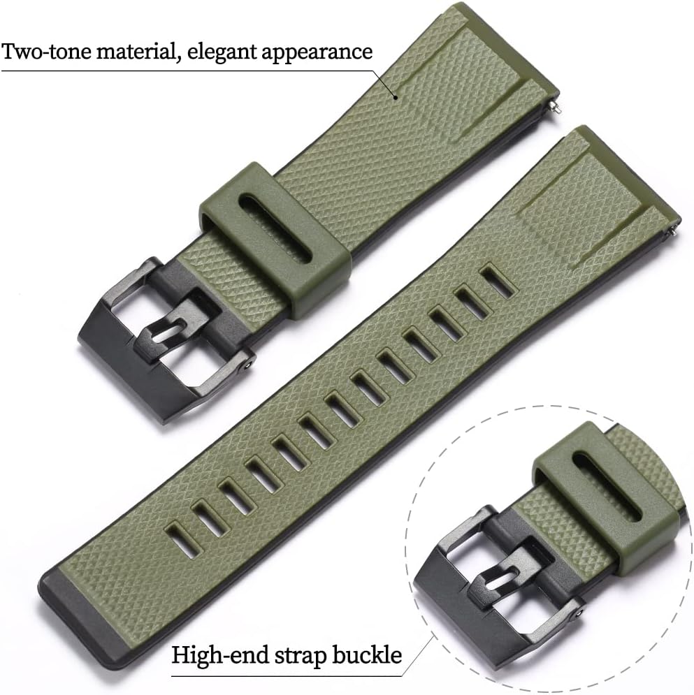 Casio G-Shock compatible replacement strap quick release mechanism