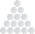 Nydotd microdermabrasion cotton filters 300 count bulk pack front view