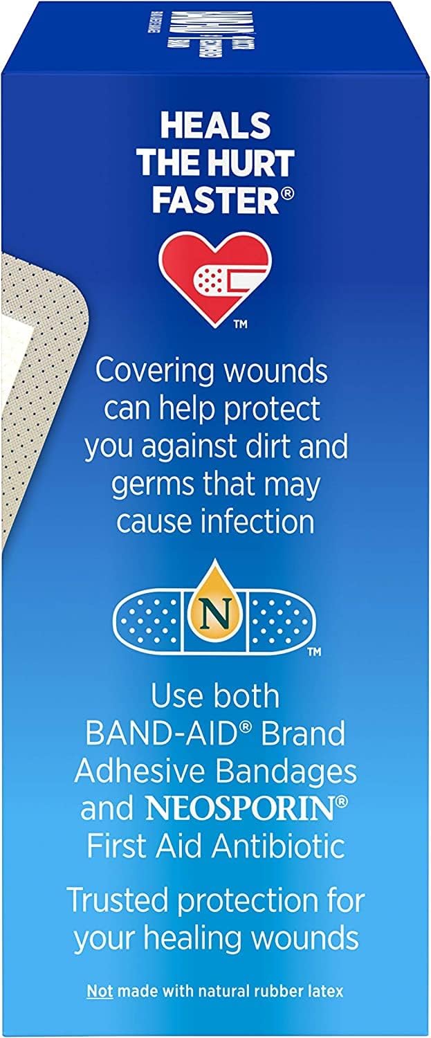Pack of two Band-Aid boxes stacked together