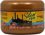 Silicon Mix Moroccan Argan Oil Hair Treatment front view container bottle