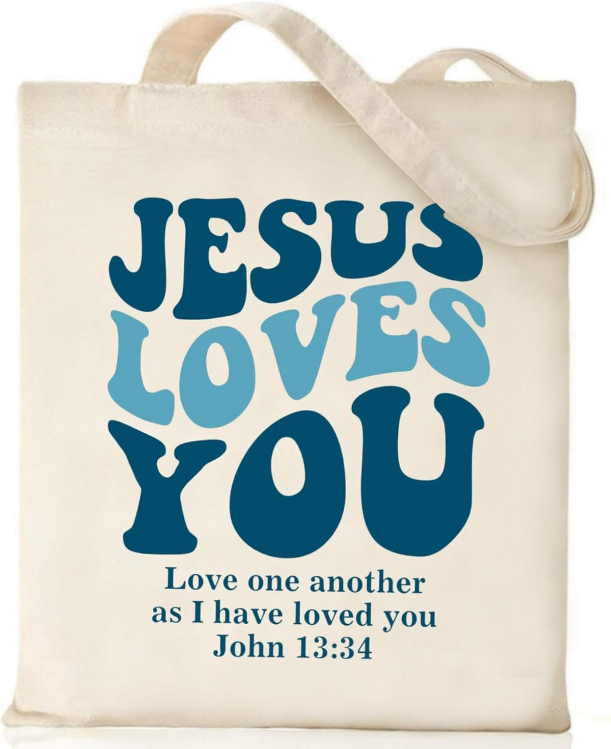 Canvas Christian Tote Bags Bible Faith Friend Birthday Gifts Graphic Totes Sunday Church Bag - Image 14