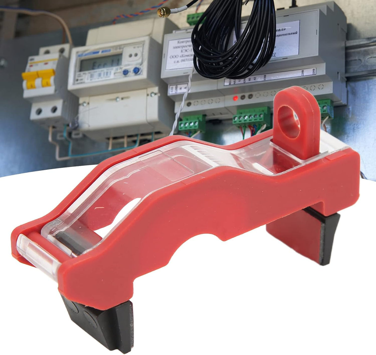 Dioche circuit breaker cover mounting backing detail