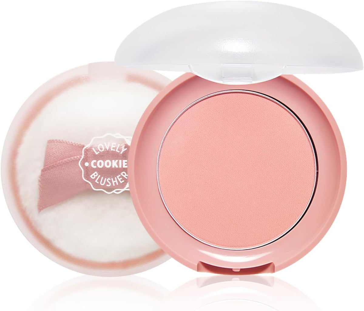 ETUDE Lovely Cookie Blusher - Grapefruit Jelly 4g | Glowing & Natural Powder Blush with Long-Lasting Sebum Control | Easy Application | Korean Makeup, Kbeauty, Perfect for Gift - Image 11