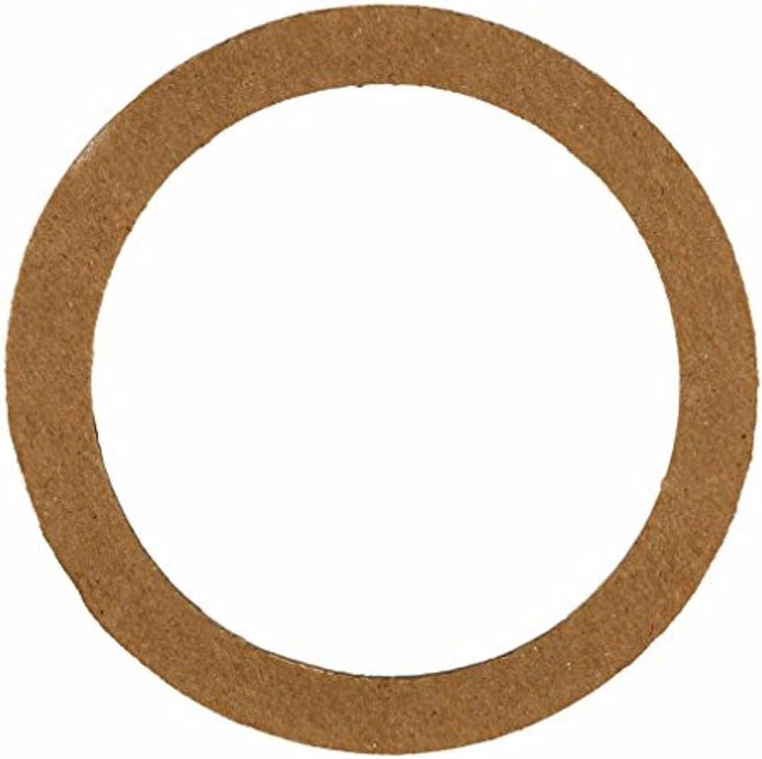 Danco 88438 rubber washer and fiber washer components close up