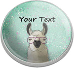 Graphics And More custom hip llama golf ball marker front view