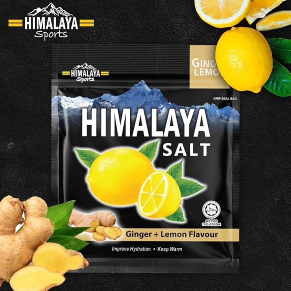 Individually wrapped fifteen gram packets of Big Foot Himalaya salt candy on display