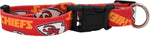 Little Earth NFL pet collar lifestyle view