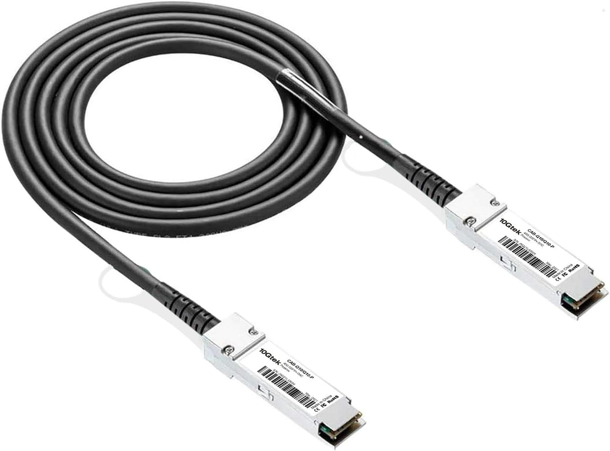 10Gtek SFP+ DAC Twinax Cable, 10G SFP+ to SFP+ Direct Attach Copper Patch Passive Cable for Cisco SFP-H10GB-CU1M, Meraki MA-CBL-TA-1M, Ubiquiti UniF, D-Link, Fortinet, 1-Meter(3.3ft), 4-Pack - Image 15