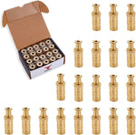 The Door Bull brass pool cover anchors front view safety hardware