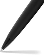 Sheaffer 300 matte black pen close up of white dot symbol