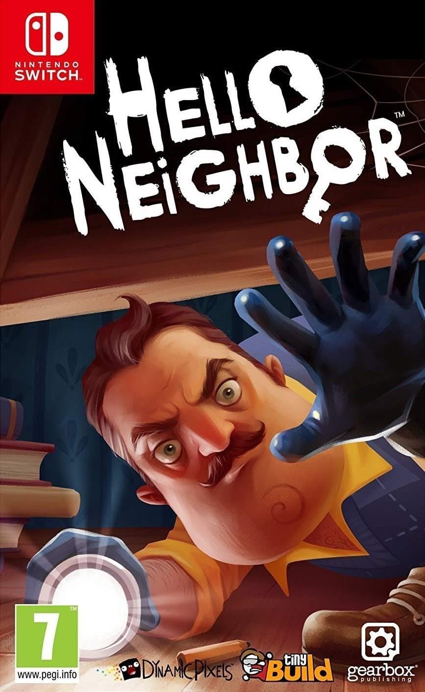 Gearbox Publishing Hello Neighbor Nintendo Switch front view game box