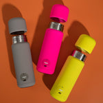 Vejo travel protein mixer in gym bag setting