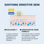 Derma B CeraMD Repair Cream Wash back label information
