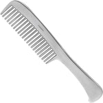 Zikimed horse grooming mane and tail aluminum comb front view