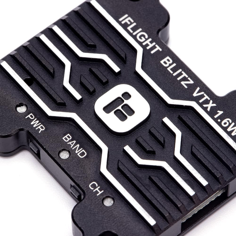 iFlight Blitz VTX side profile highlighting the MMCX antenna port