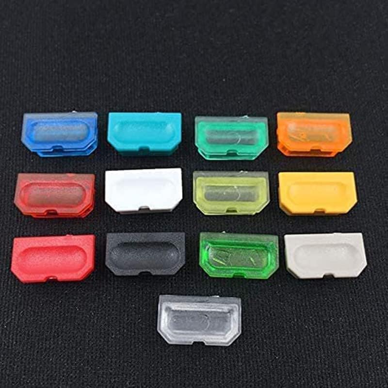 Limentea Link Port Dust Cover Cap front view clear plastic replacement plug for classic Game Boy console shell
