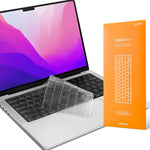 UPPERCASE GhostCover premium ultra thin keyboard cover protector front view layout