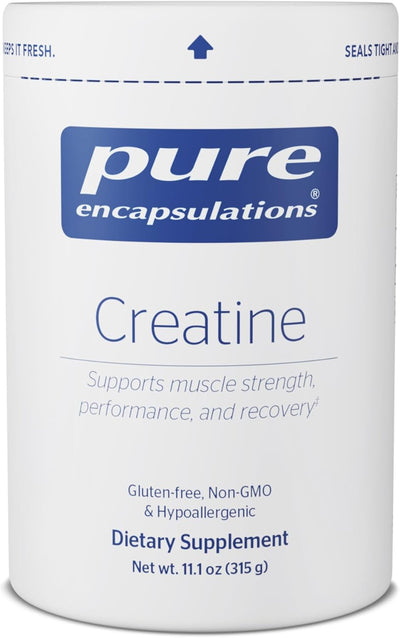 Pure Encapsulations Creatine - Creatine Supplement - Muscle Strength, Performance & Recovery - Pre-Workout Recovery Powder - Gluten-Free, Non-GMO & Hypoallergenic - 315 g (60 Servings) - Image 1