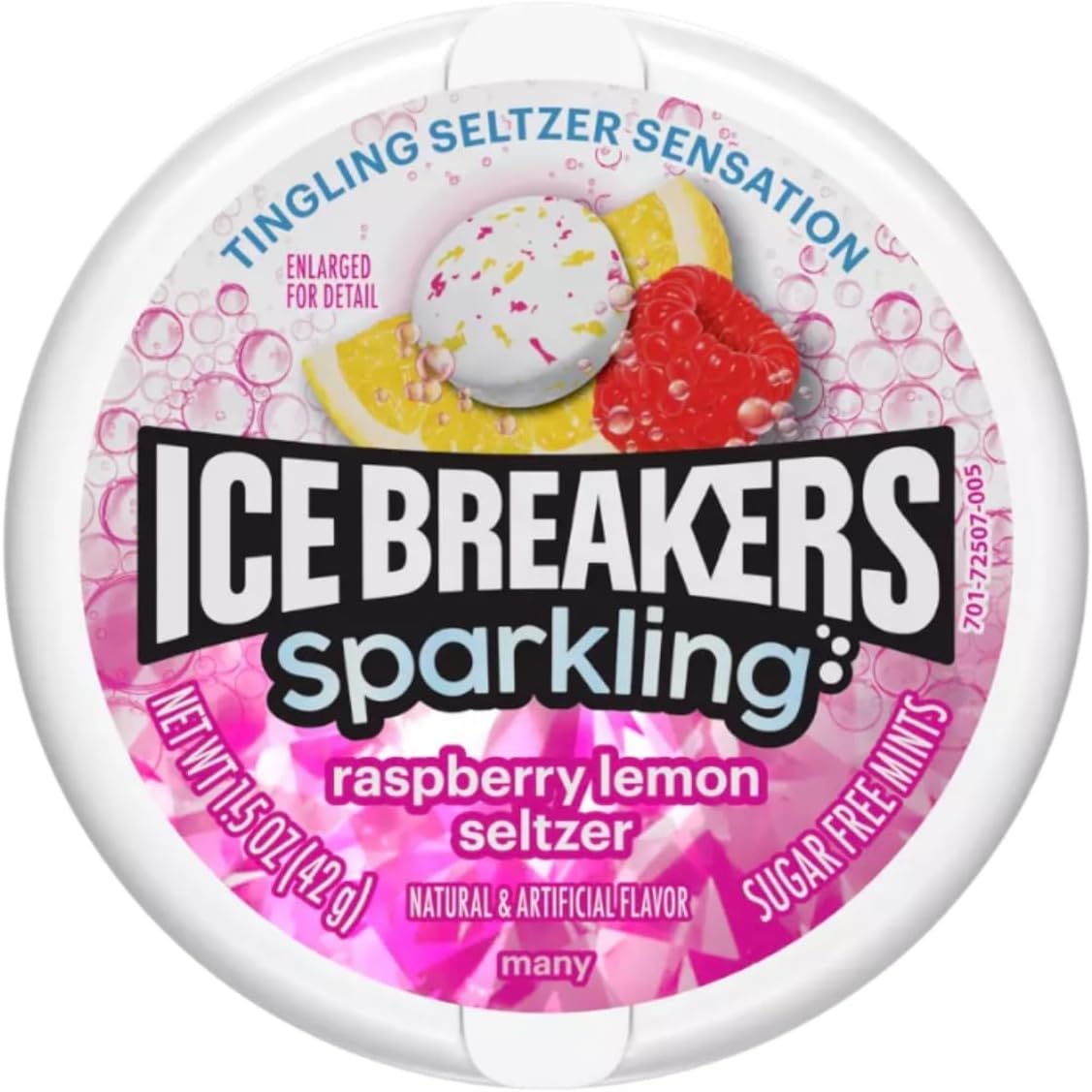 Ice Breakers pocket sized tropical mint tin for travel and work