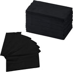 Perfect Stix Perfectware 2 Ply Black Dinner Napkin front view showing 125 count packaging.