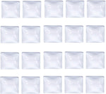 All In One square glass dome cabochons front view craft supplies