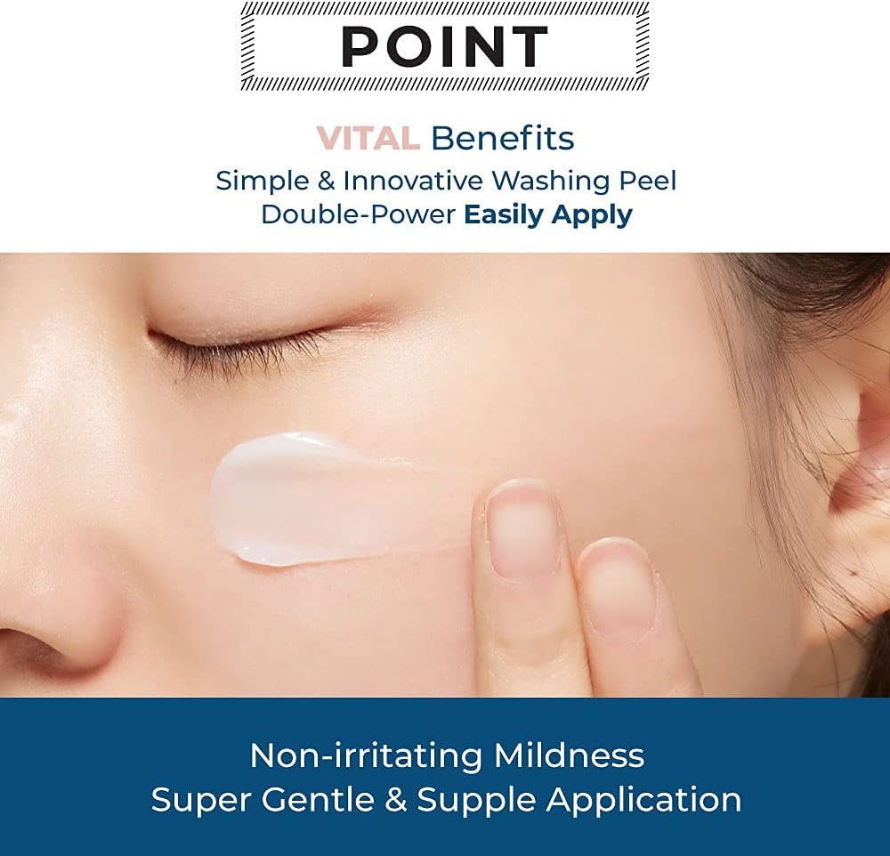 Korean beauty AHA BHA exfoliating cream packaging