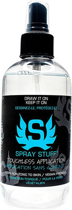 Stencil Stuff Spray Stuff tattoo transfer spray front view bottle packaging