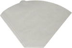 Moccamaster coffee filters stacked cone shape paper close up