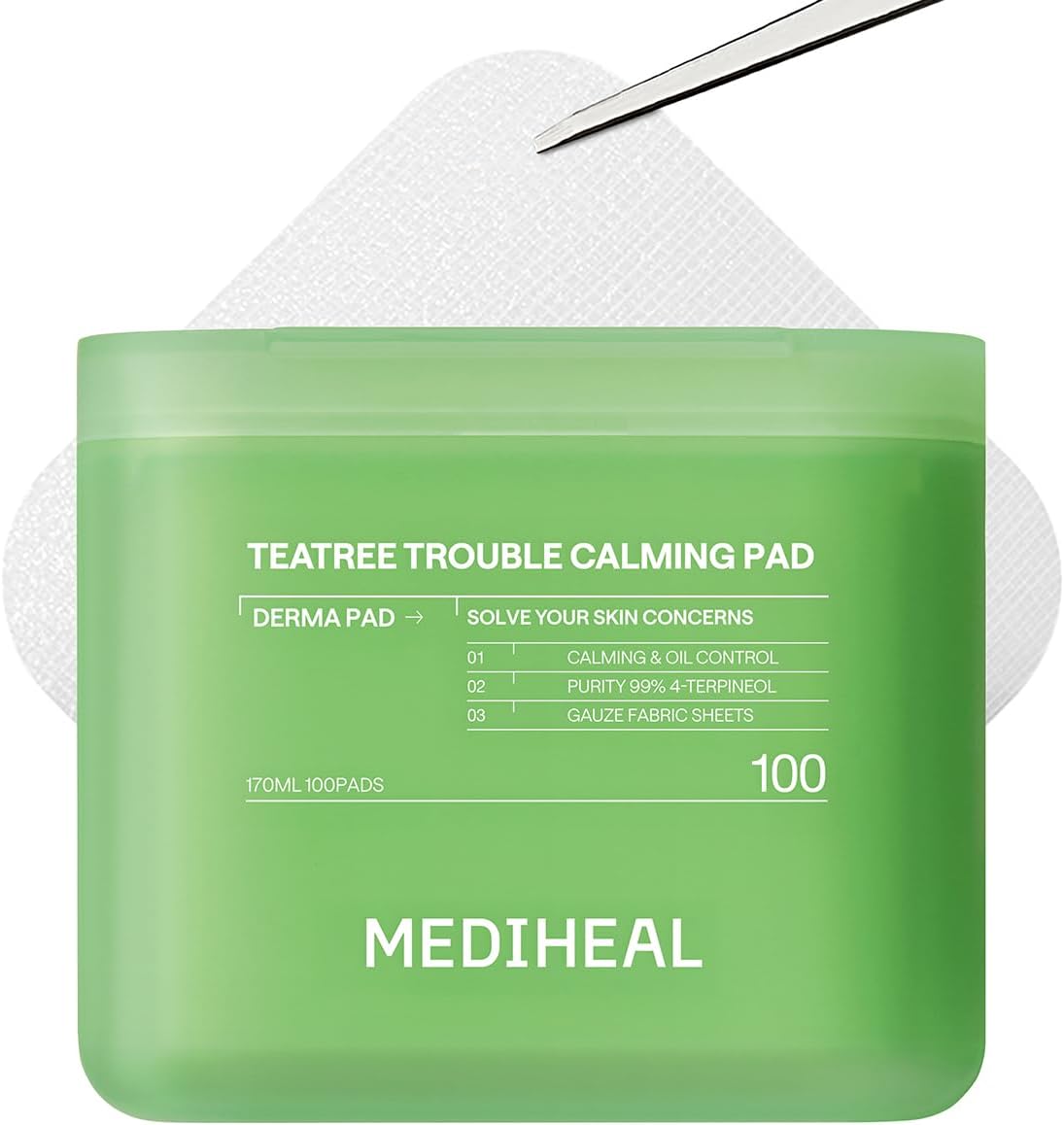 MEDIHEAL Toner Pads 100 Count - Phyto Enzyme Clear Peeling - Exfoliating Peeling Pad with LHA & Papaya Enzyme - Helps Blackhead & Whitehead Removal - Dual-Textured Pad for Pore Care, Korean Skin Care - Image 15