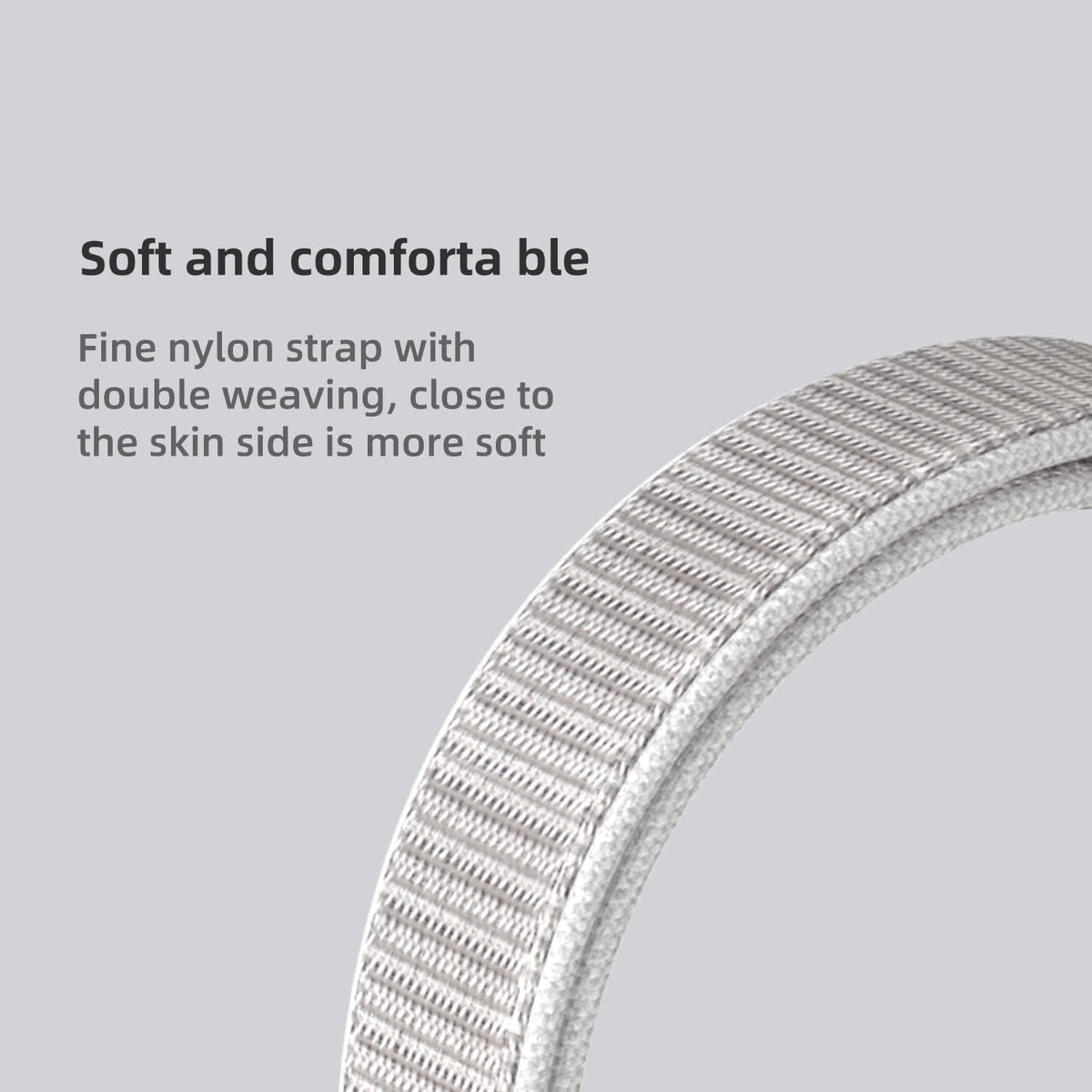 MIJOBS black woven replacement strap flat lay