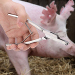 HEEPDD pig ear notcher showing stainless steel body