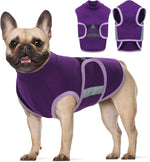 MIGOHI Dog Anxiety Relief Coat,Comfort Anxiety Vest for Dogs,Adjustable Dog Anxiety Calming Wrap for Fireworks,Thunderstorms,Travel,Separation,Anxiety Jacket for Small Dogs,S,Purple - Image 13