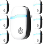 SUCGLES Ultrasonic Pest Repeller 6 pack front view electronic rodent control