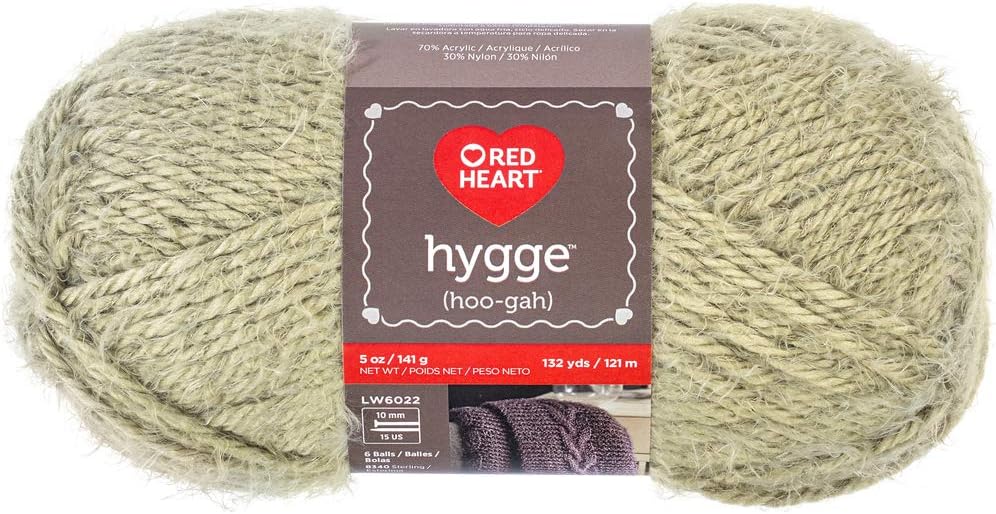 RED HEART Hygge yarn, 8oz, Sterling 8 Fl Oz - Image 15