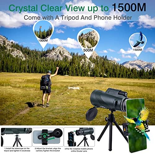 Durable non slip rubber armor body of the Aigomc outdoor tracking scope