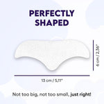 Textured hydrogel patch display of Bloomora skincare product
