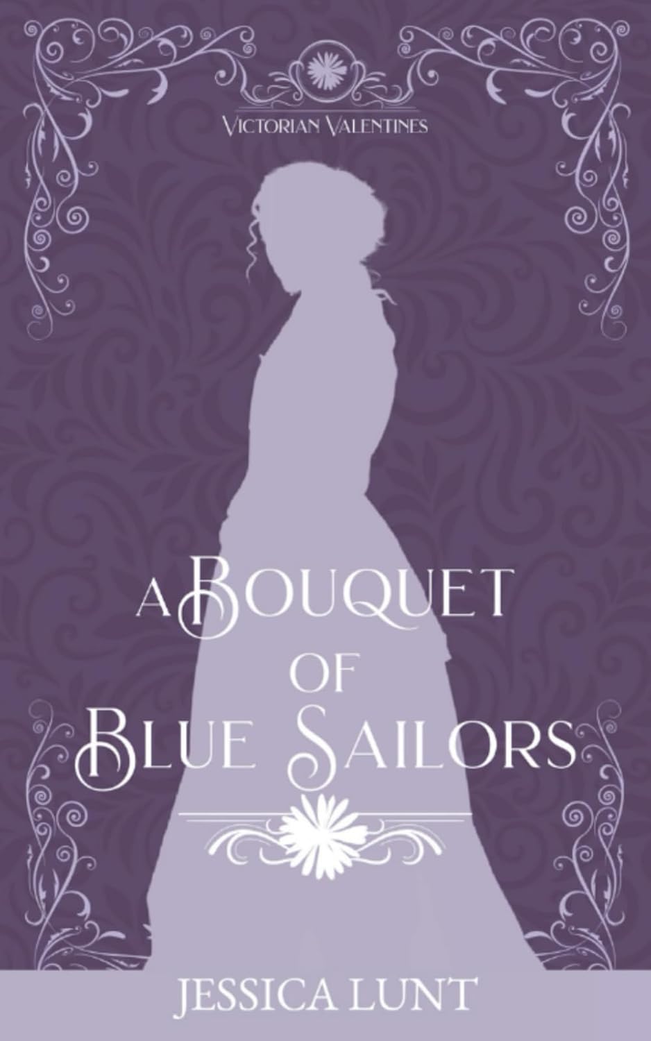 A Bouquet of Blue Sailors paperback front cover by Jessica Lunt