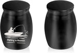 Gredstar mini keepsake urn angled profile display