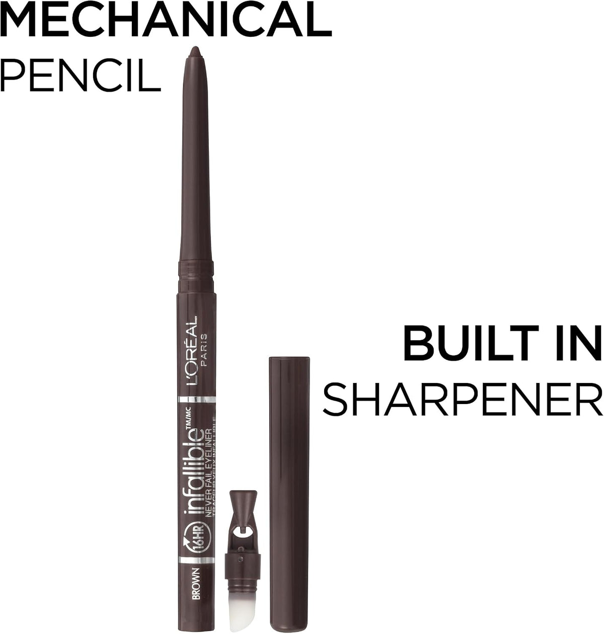 L'Oreal Paris Navy eyeliner pencil packaging and label details